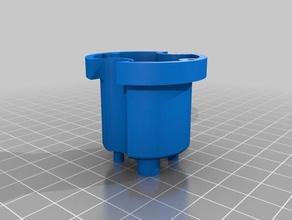 pinball pop tampon gövde biraz düzenlenmiş diy 3d print model - Mito3D