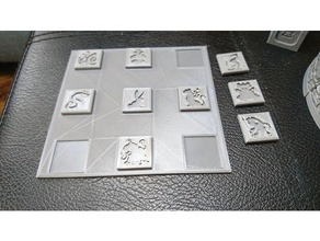 d&d toa tomba annientamento trickster dio puzzle piastra di zona 4 giocattolo gioco accessori dd dnd dungeons dragons l'omu del cubo 3d print model - Mito3D