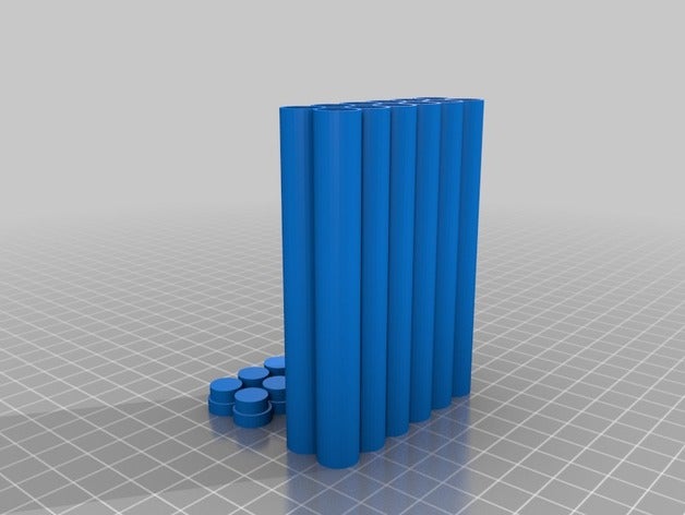 12 sigarette caso 3d la stampa pacchetto di doodle3d trasformare 3D print model - Mito3D