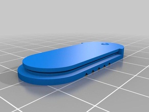 Pillendose Schlüsselanhänger safety block andere 3d print model - Mito3D