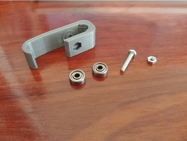 jgaurora a5-a5s-a3s belt tensioner 3d printing 3D print model - Mito3D