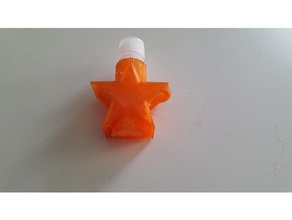 star shaped geocache hobby 3d print model - Mito3D