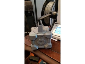 webcam companion cube fotocamera 3d print model - Mito3D