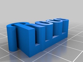 2 roco heykeller özelleştirilmiş 3d print model - Mito3D