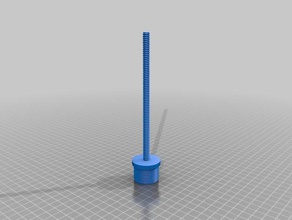 ender 3 stock mount filament spool holder 3d printer accessories creality ender3 3d print model - Mito3D
