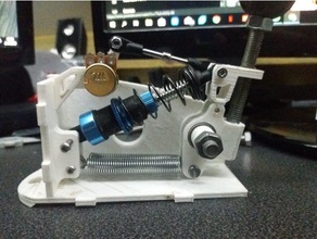 simracing handbrake diy dirt rally forza logitech potentiometer thrustmaster 3d print model - Mito3D