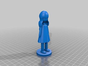 simétrica muñeca estatuilla molde pacodiyer de la construcción los juguetes gorjuss modelo 3d print model - Mito3D