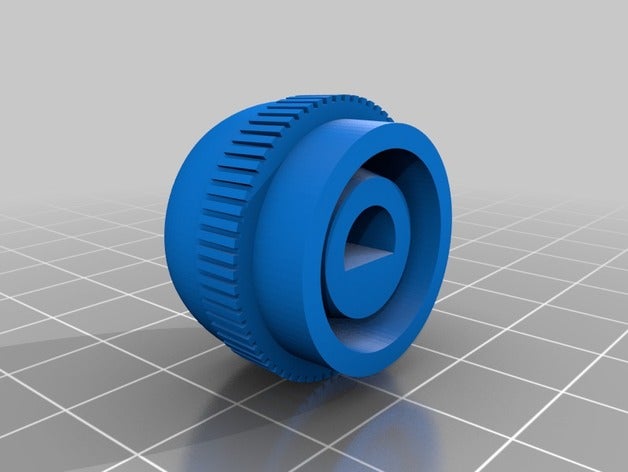 jeep yj ac ventilateur bouton automobile 3D print model - Mito3D