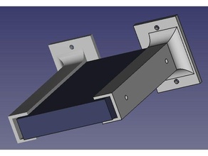 shelf board bracket household 3d print model - Mito3D