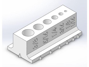 broca guia mão as ferramentas de perfuração gabarito 3d print model - Mito3D