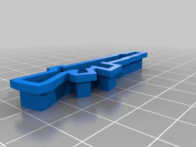 fn fal cookiecutter ev kurabiye kalıbı 3D print model - Mito3D