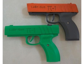 pistola láser remix juegos tirador el disparo de la simulación tiro al blanco gatillo 3d print model - Mito3D
