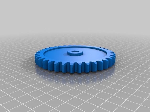 my customized spur gears engineering 3D print model - Mito3D