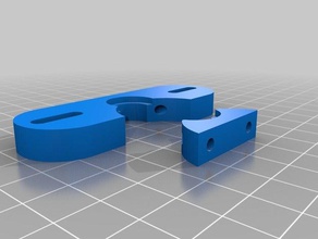 e3d bowden adattatore makerfarm i3v la stampante parti 3d print model - Mito3D