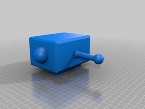 sonriendo cabeza de robot 3d impresión 3d print model - Mito3D