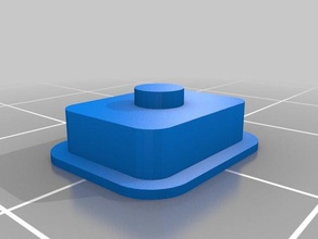toyota corola remoto keyfob botão do agregado familiar suprimentos 3d print model - Mito3D