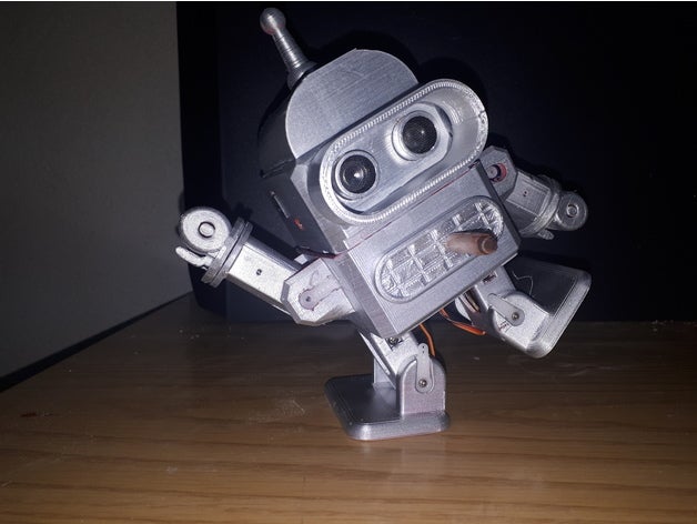 robô otto bender braços robótica 3D print model - Mito3D