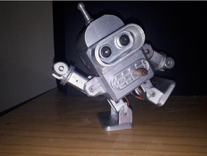 robot otto bender brazos la robótica 3d print model - Mito3D