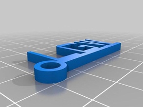 özelleştirilmiş toplu Anahtarlık jeneratör 3d print model - Mito3D