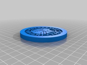 indian round sign signs logos motorcycle 3d print model - Mito3D