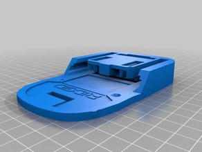 a ridgid conector da bateria 3d impressão 3d print model - Mito3D