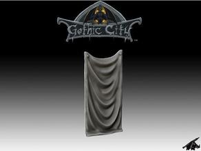 castle banner join our monster miniature patreon props 3d print model - Mito3D