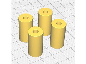 bed spacers cr-10s family 3d printer parts 3d print model - Mito3D