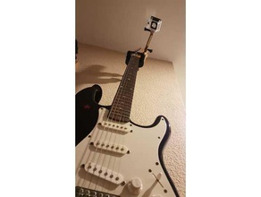 c-clamp guitar camera gopro 3d print model - Mito3D