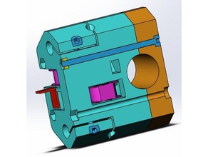 rígido de transporte hipercubo evolución 3d la impresora partes monte 3d print model - Mito3D