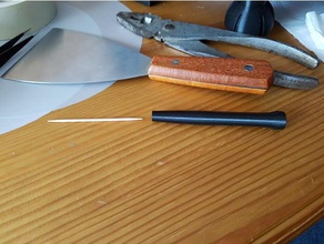 toothpick holder paint details art tools model painting dip pen 3d print model - Mito3D