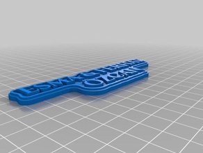 l'esma i segni loghi personalizzato 3d print model - Mito3D