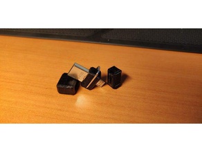 sandisk ultra dual usb flash drive case clip computer 3d print model - Mito3D