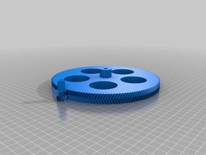 mi personalizados paramétrico de la raspa arenque conjunto engranajes motor paso a extrusoras 3d impresora 3d print model - Mito3D