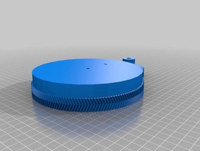 meine angepasste parametrische Fischgräten-Getriebe stepper-Extruder 3d Drucker 3d print model - Mito3D
