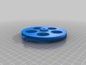 mon paramétrique personnalisé en épi engrenage de moteur pas à extrudeuses 3d imprimante 3d print model - Mito3D