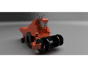 disney cars fan art frank 3d drucken pixar fan-Kunst tow-mater - Spielzeug Autos 3d print model - Mito3D