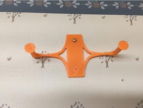wall hanging hook drone rc vehicles mount 3d print model - Mito3D