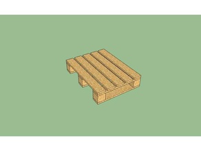 wooden pallet common scales toys games 118 124 143 155 164 172 176 187 diecast farm palette 3d print model - Mito3D