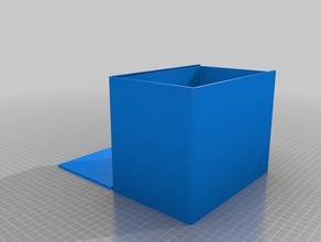 caixa teste 1 outil de les titulaires boîtes personnalisé 3d print model - Mito3D