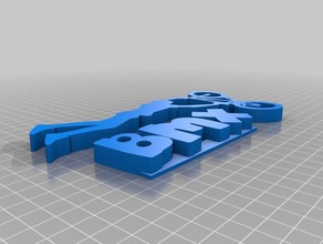 bmx 2d l'art 3d print model - Mito3D