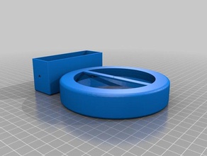 reale bladeless ventilatore da tavolo ioni di soffiatore fai te 3d print model - Mito3D
