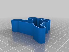 kamastura 1 3 d la impresión de navidad cookie cortador galletas divertido kamasutra 3d print model - Mito3D