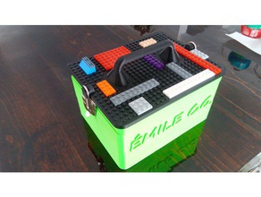 lego öğle yemeği kutusu diğer lunchbox 3d print model - Mito3D