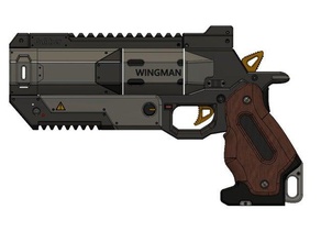 wingman apex Legenden Modelle cosplay Pistole Waffe 3d print model - Mito3D