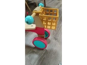 la cesta de bicicleta del niño deporte al aire libre 3d print model - Mito3D