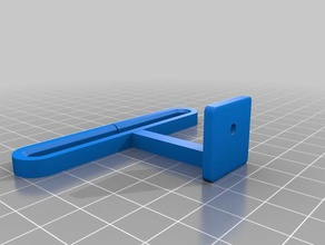 filament guide arm slot 3d printer accessories 3d print model - Mito3D