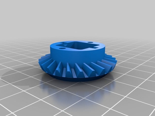 metal internal gears differential 15 module helical involute rc vehicles 3D print model - Mito3D