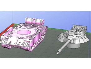 iracheno t55 enigma 100 1200 scala i veicoli di gioco guerra del golfo tavolo mappa 3d print model - Mito3D