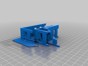 stackable 15mm ruins remix other 3d print model - Mito3D