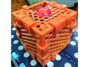 honeycomb case google aiy voice kit diy raspberry pi 3d print model - Mito3D